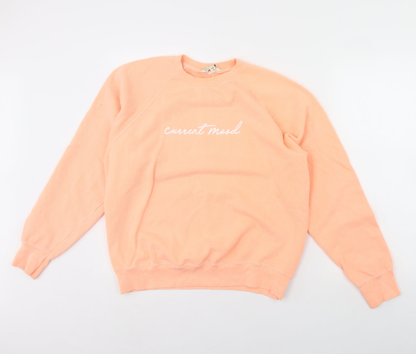 Miss Selfridge Womens Orange   Pullover Jumper Size M