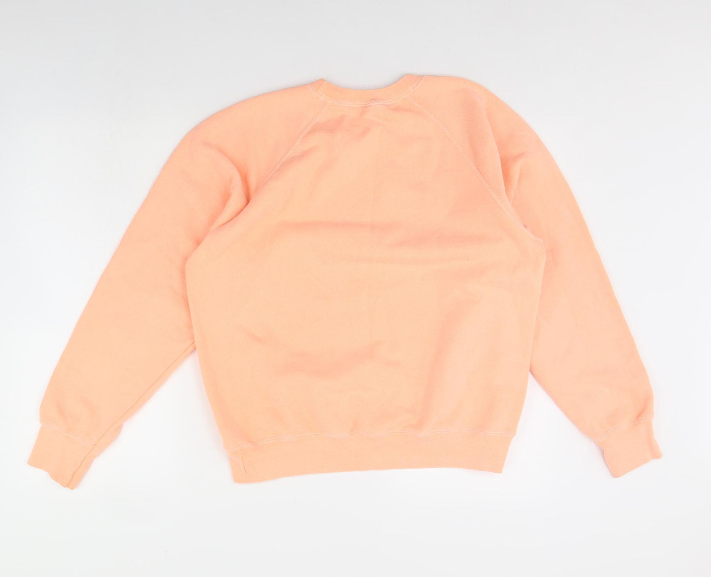 Miss Selfridge Womens Orange   Pullover Jumper Size M