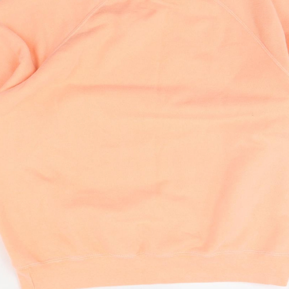 Miss Selfridge Womens Orange   Pullover Jumper Size M