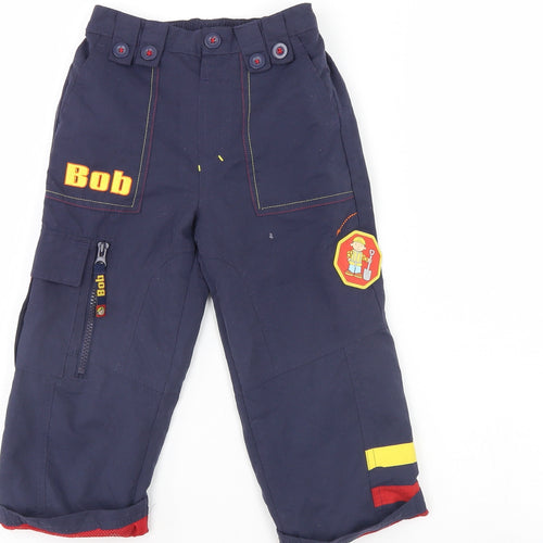 Dunnes Stores Boys Blue   Capri Trousers Size 3 Years - Bob the Builder