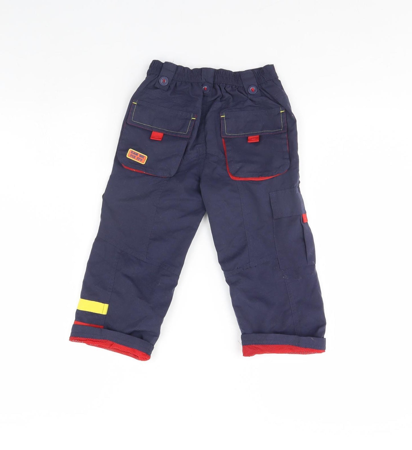 Dunnes Stores Boys Blue   Capri Trousers Size 3 Years - Bob the Builder