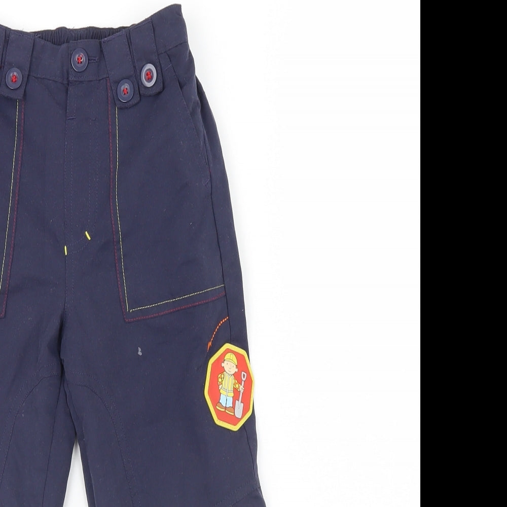 Dunnes Stores Boys Blue   Capri Trousers Size 3 Years - Bob the Builder