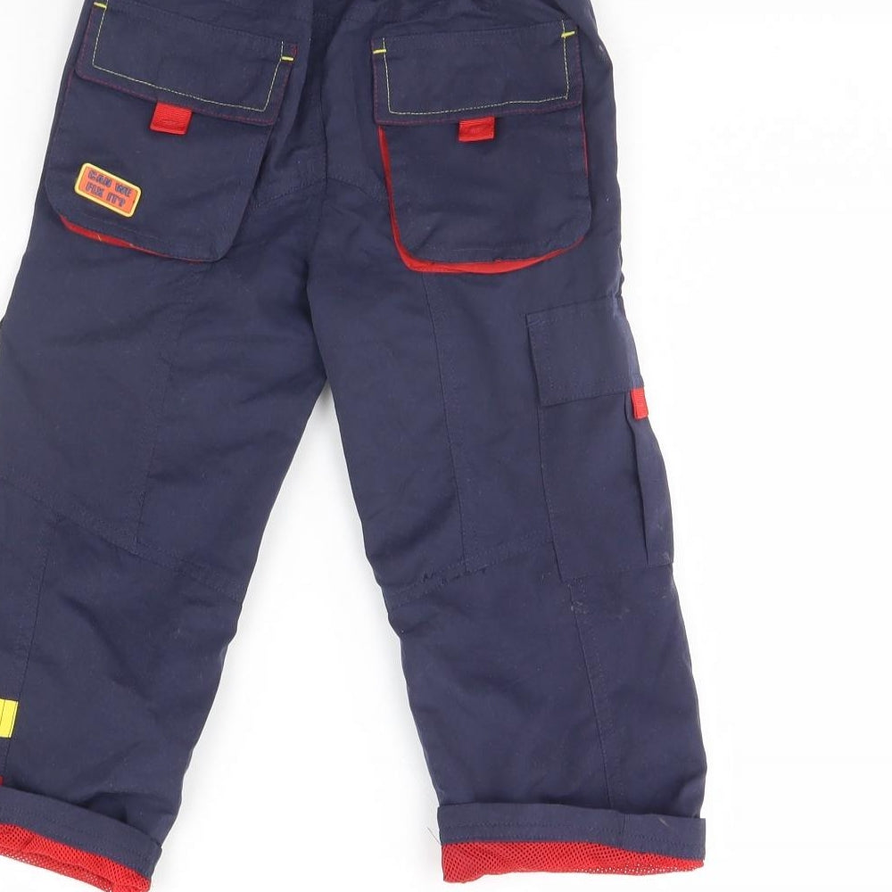 Dunnes Stores Boys Blue   Capri Trousers Size 3 Years - Bob the Builder
