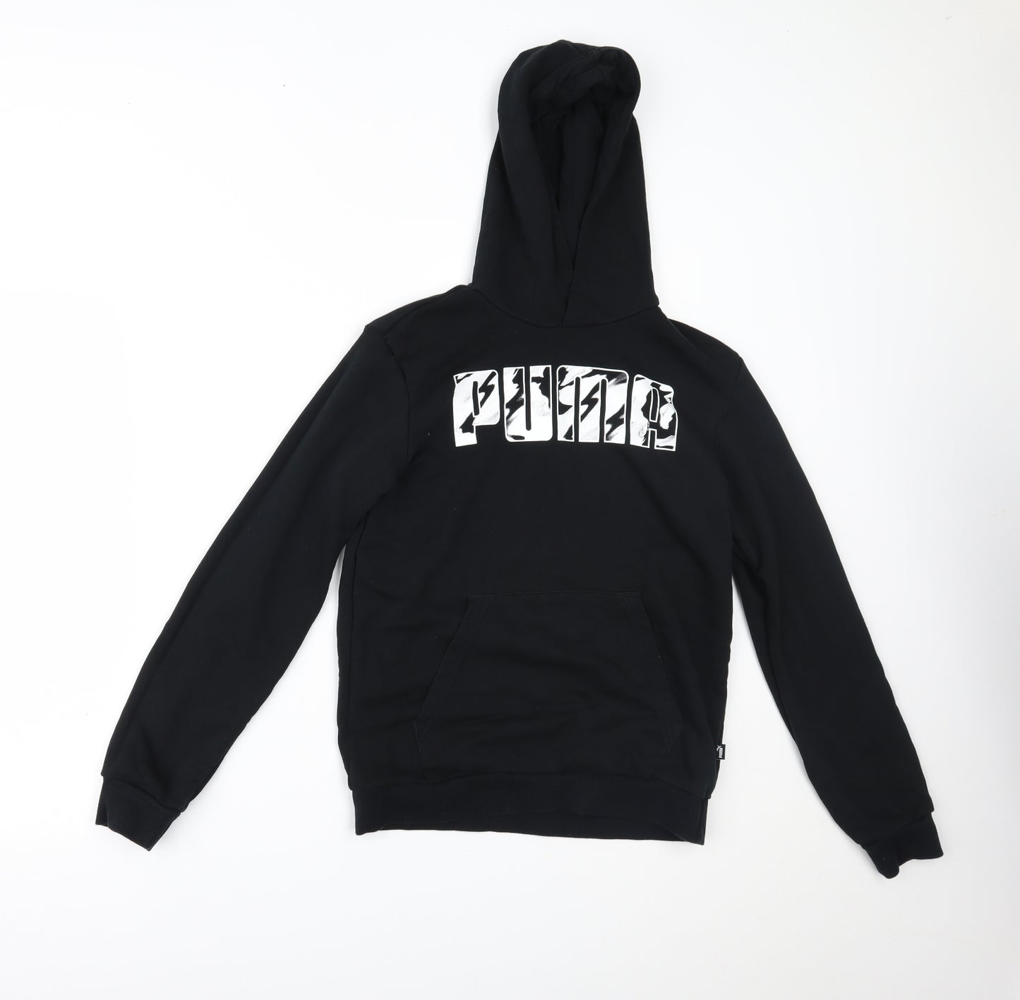 PUMA Boys Black   Pullover Hoodie Size 13-14 Years