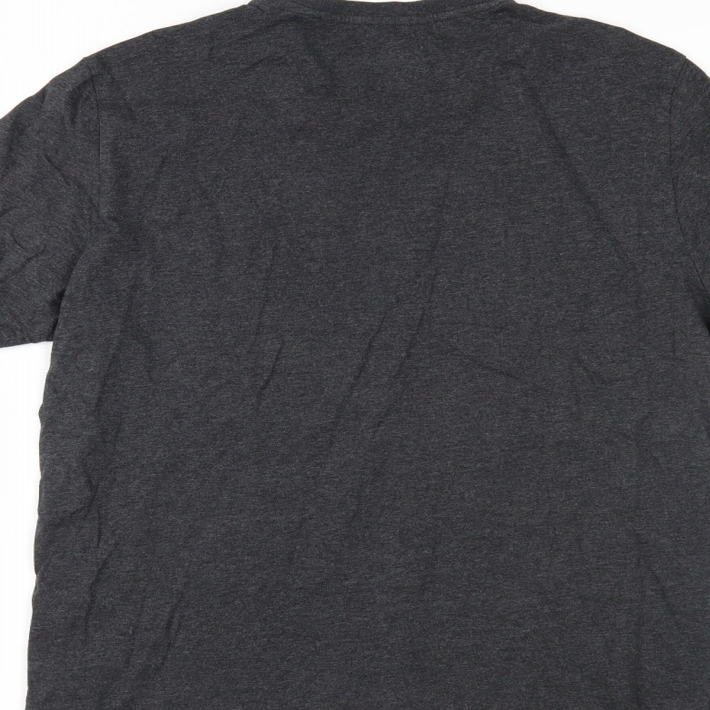 Penguin Mens Grey    T-Shirt Size L