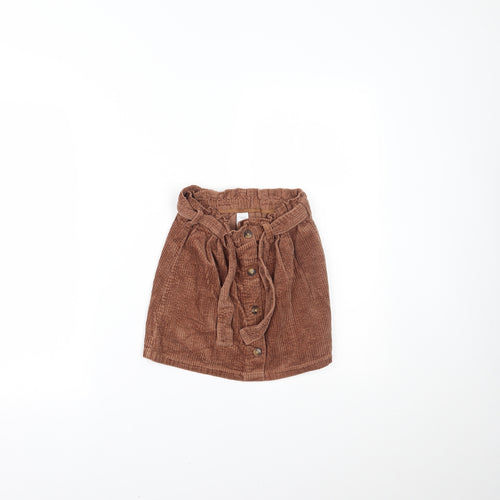 NEXT Girls Brown   Maxi Skirt Size 6 Years