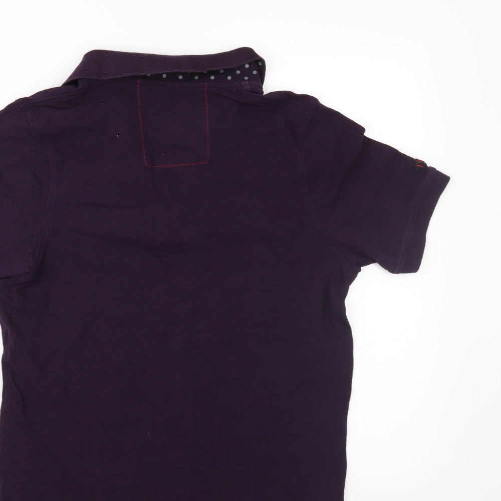 Luke 1977 Mens Purple    Polo Size M