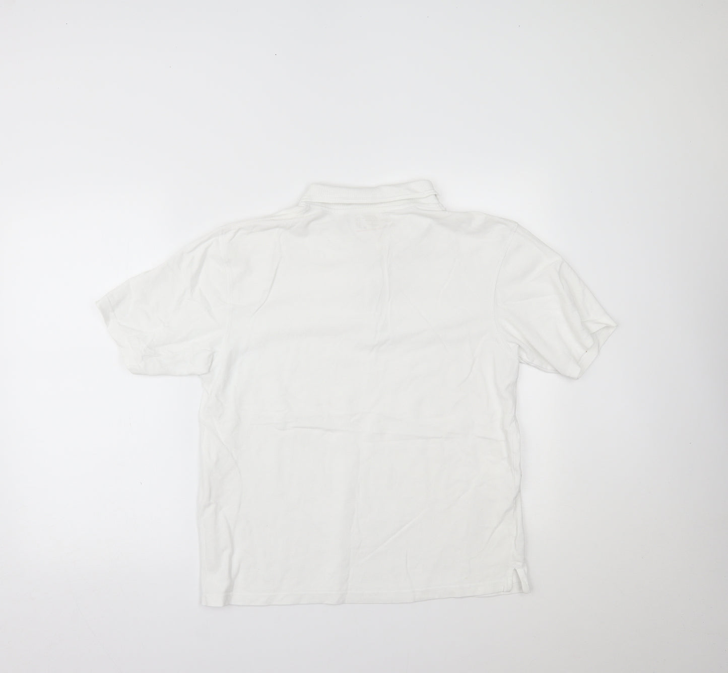 Marks and Spencer Boys White   Pullover Polo Size 15-16 Years