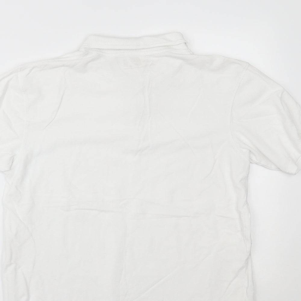 Marks and Spencer Boys White   Pullover Polo Size 15-16 Years