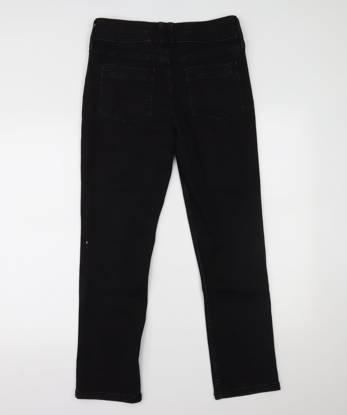 F&F Womens Black  Denim Skinny Jeans Size 12 L26 in