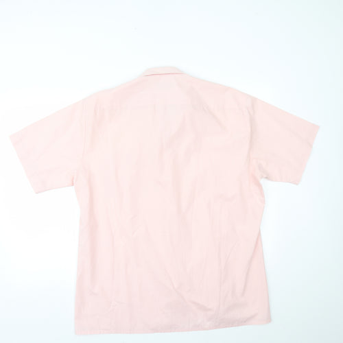C&A Mens Pink    Button-Up Size 16