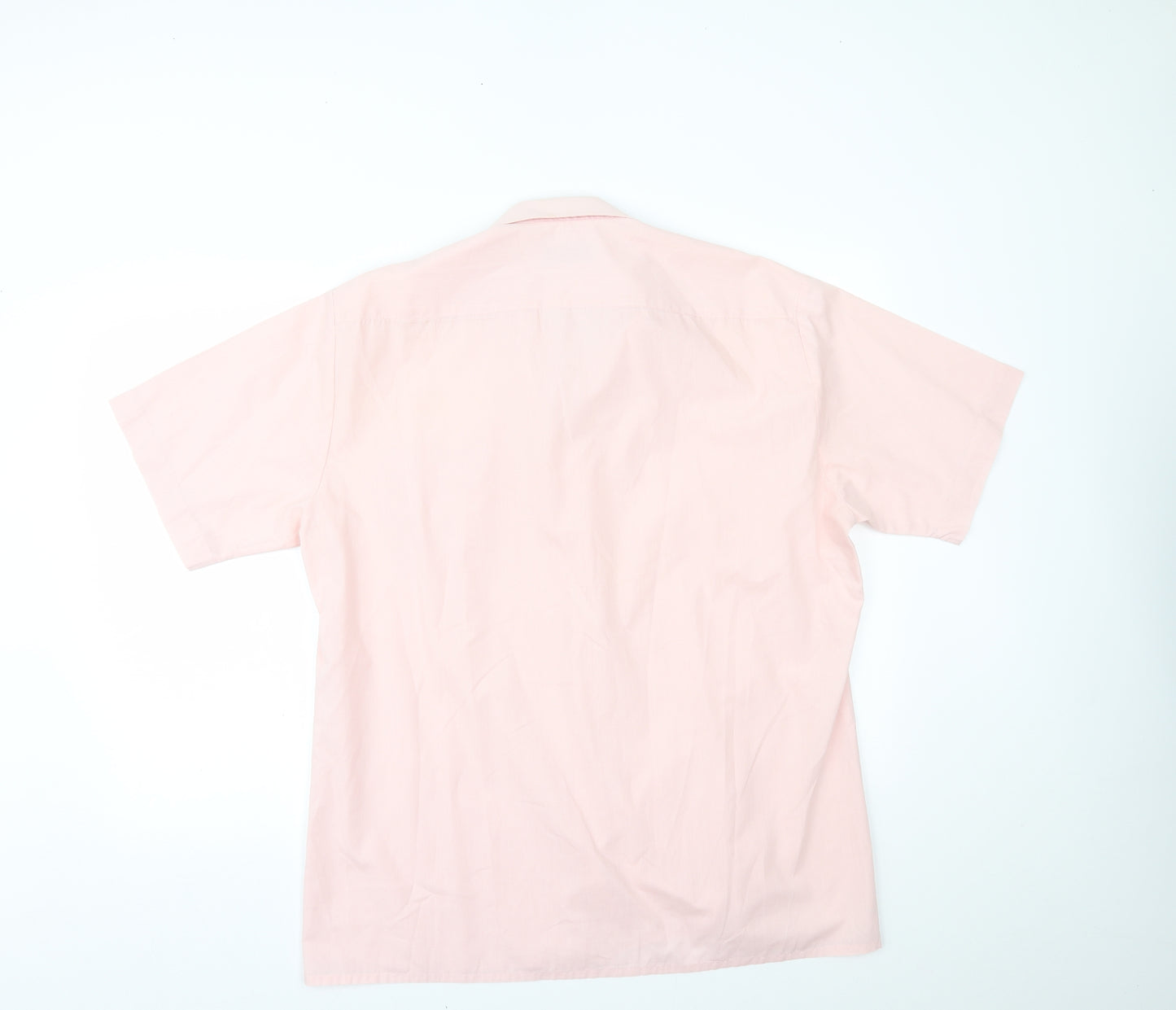 C&A Mens Pink    Button-Up Size 16
