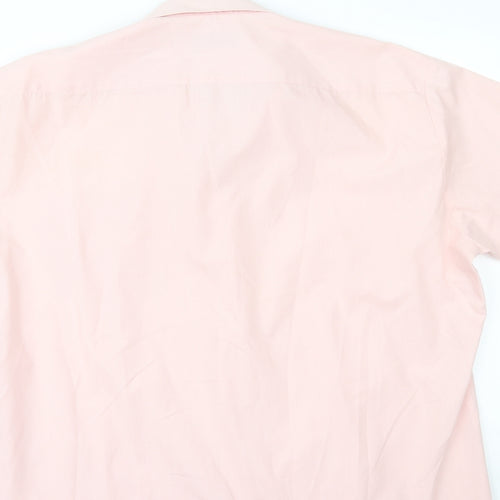C&A Mens Pink    Button-Up Size 16