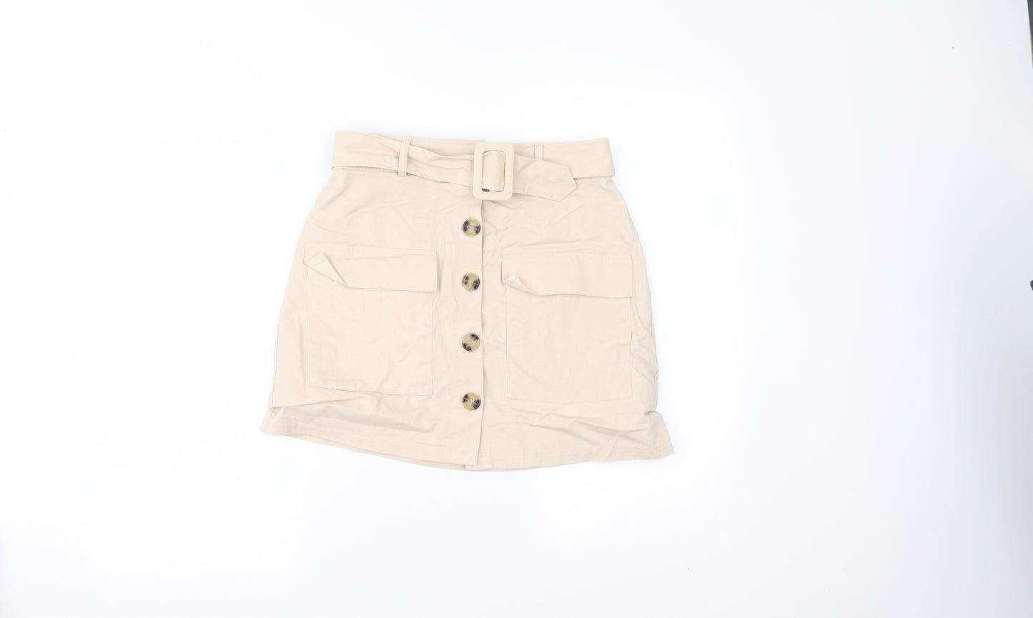 Primark Womens Pink   Cargo Skirt Size 10