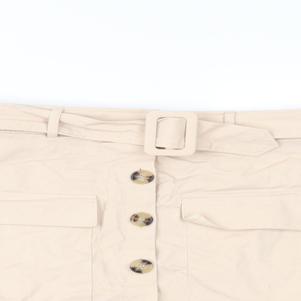 Primark Womens Pink   Cargo Skirt Size 10