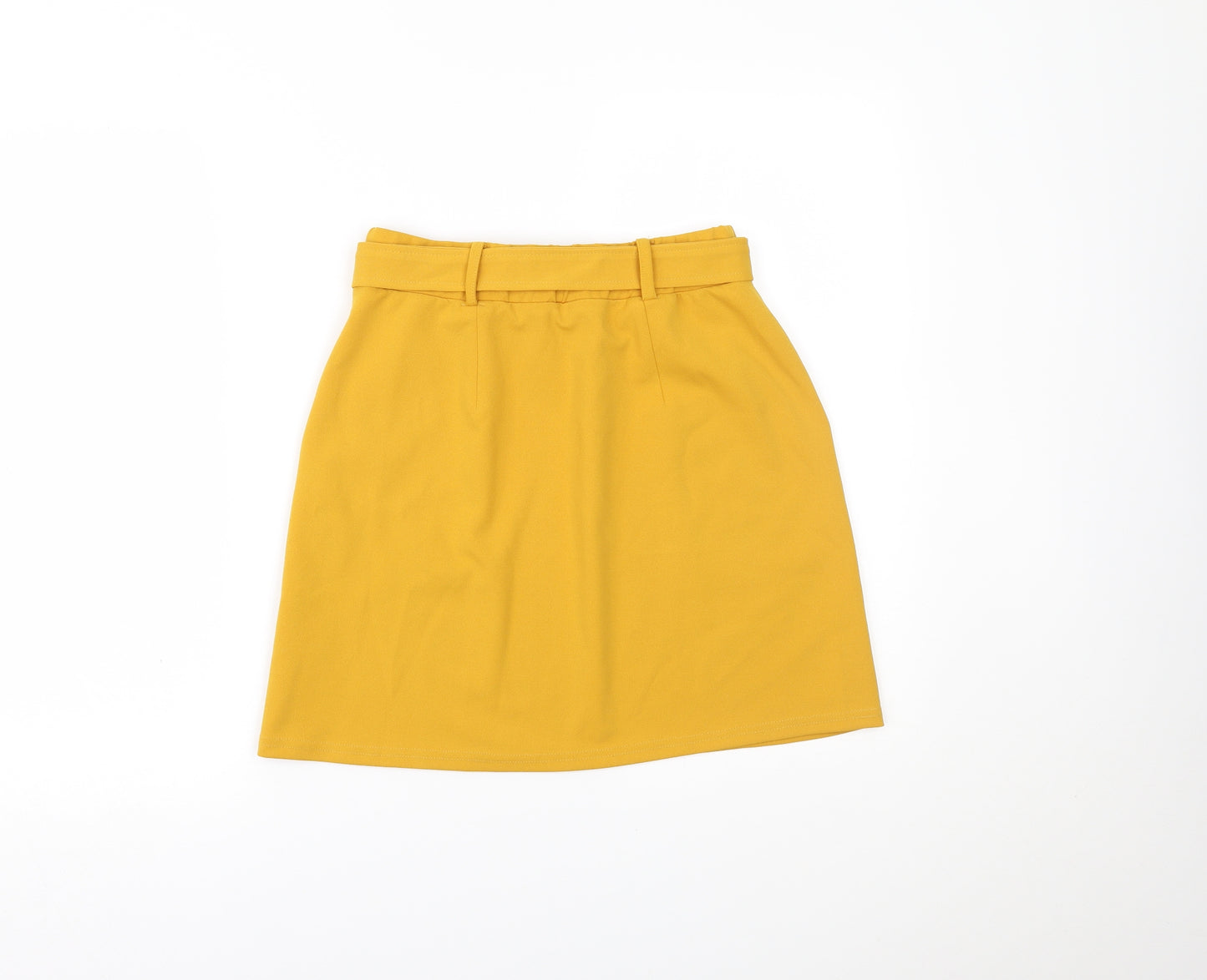 New Look Womens Yellow   Mini Skirt Size 10