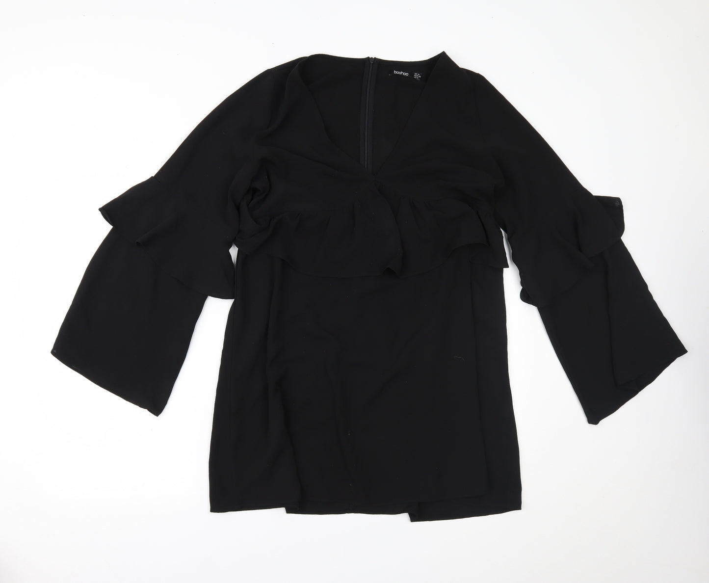Boohoo Womens Black   Fit & Flare  Size 10