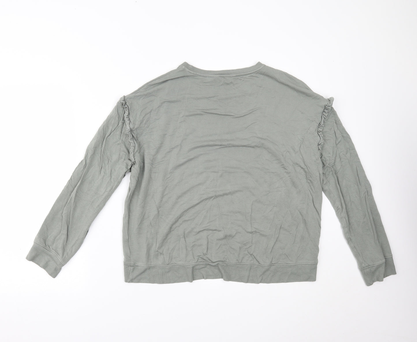 Nutmeg Womens Green   Basic Blouse Size 14