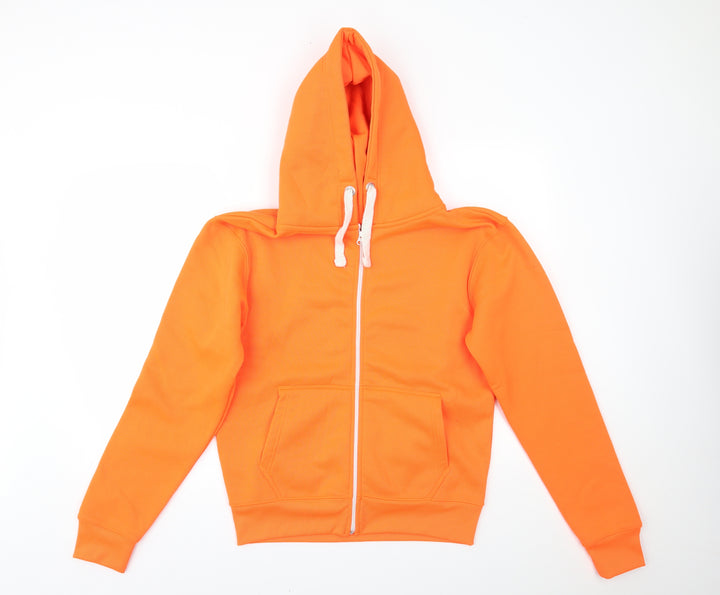 mataika Womens Orange Jacket Size 2XL