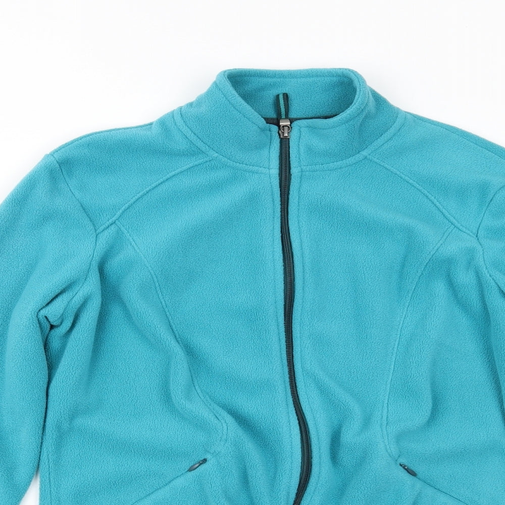 Marks and Spencer Womens Blue   Full Zip Jumper Size 12