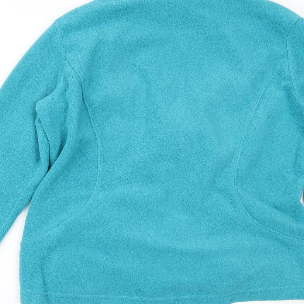 Marks and Spencer Womens Blue   Full Zip Jumper Size 12