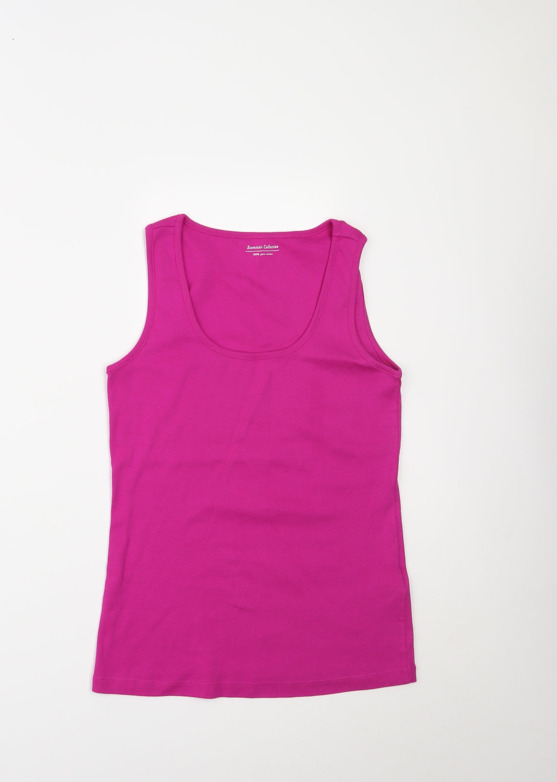 Marks and Spencer Womens Pink   Basic Tank Size 14