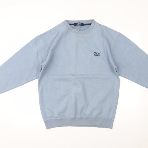 Cotton Traders Womens Blue   Pullover Jumper Size S