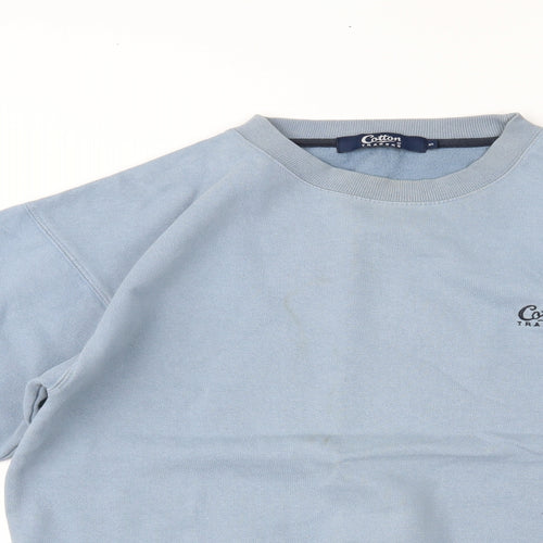 Cotton Traders Womens Blue   Pullover Jumper Size S