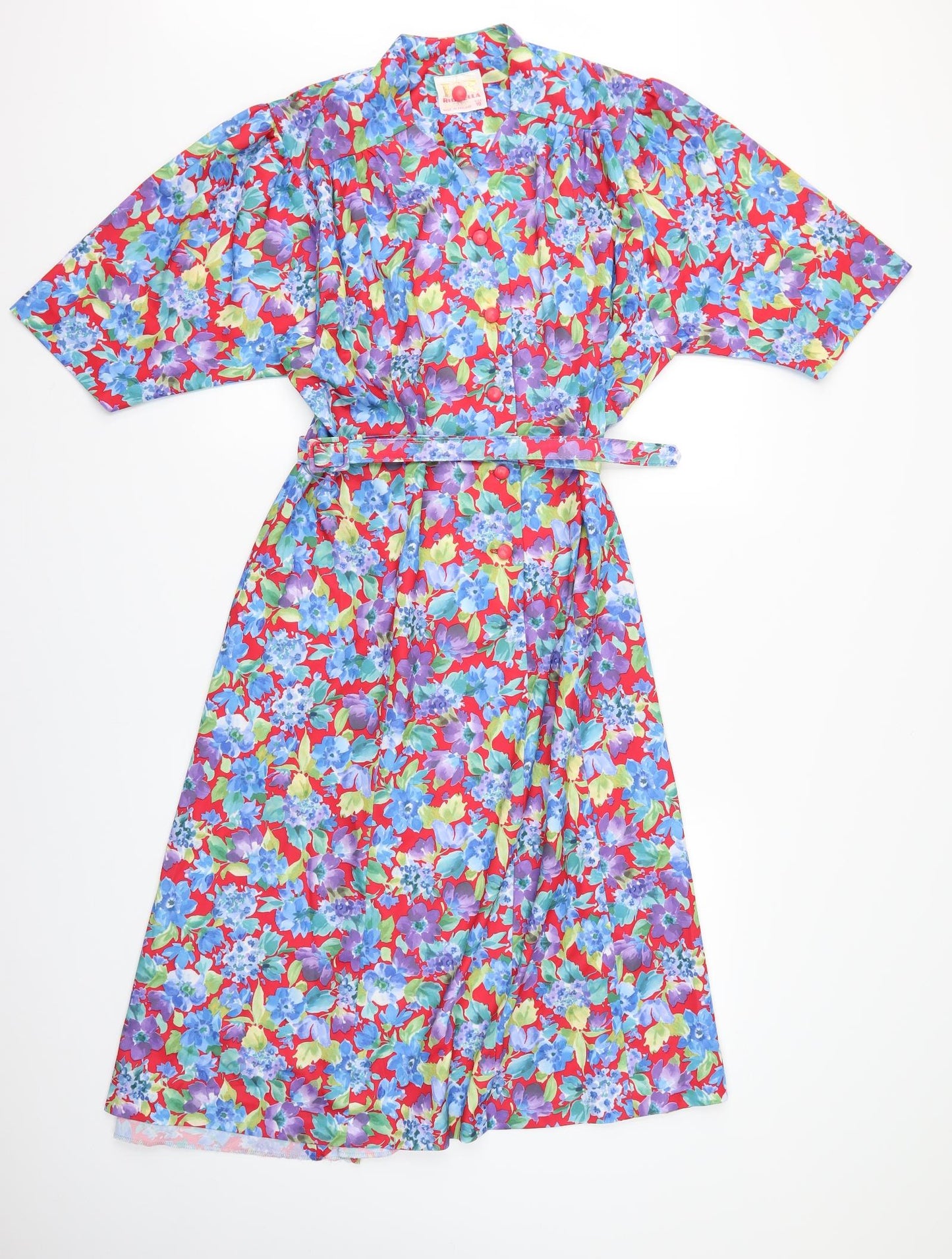 Riddella Womens Multicoloured Floral  Fit & Flare  Size 18
