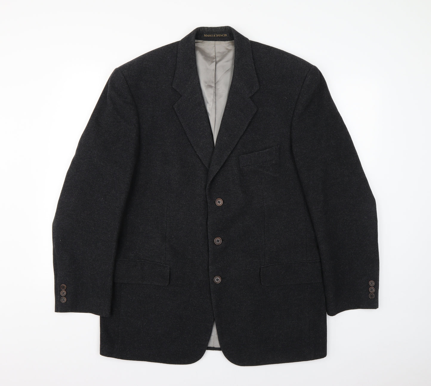 Marks and Spencer Mens Grey   Jacket Suit Size M