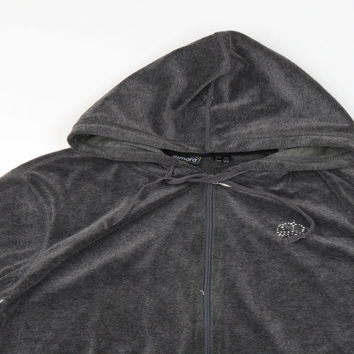 ESMARA Womens Grey   Full Zip Hoodie Size 18
