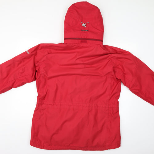 Craghoppers Womens Red   Rain Coat Coat Size 16