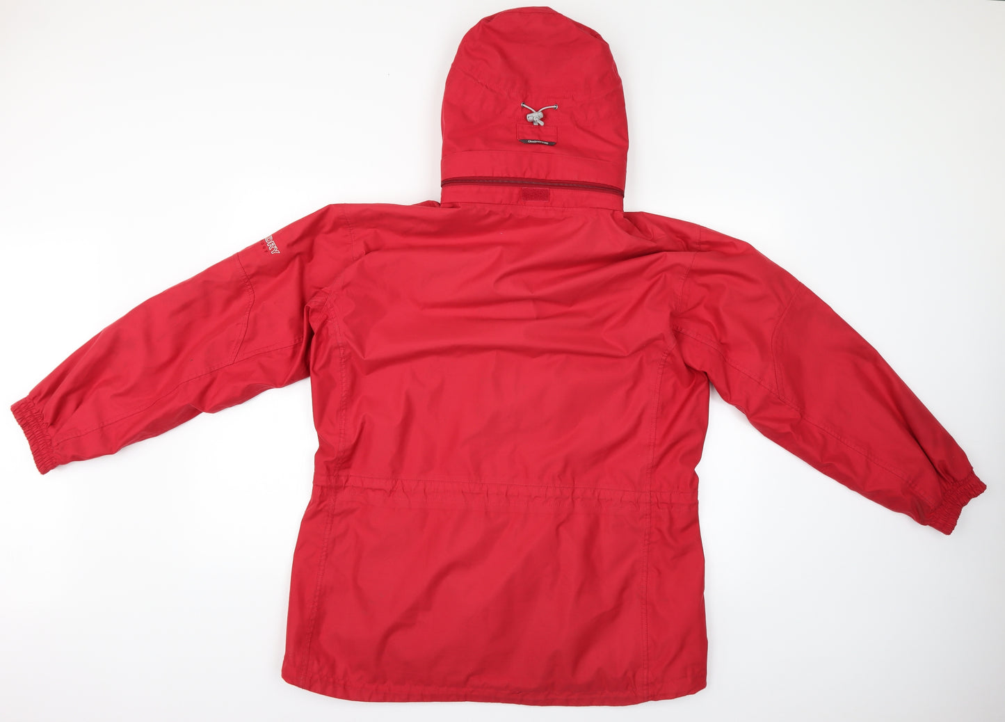 Craghoppers Womens Red   Rain Coat Coat Size 16