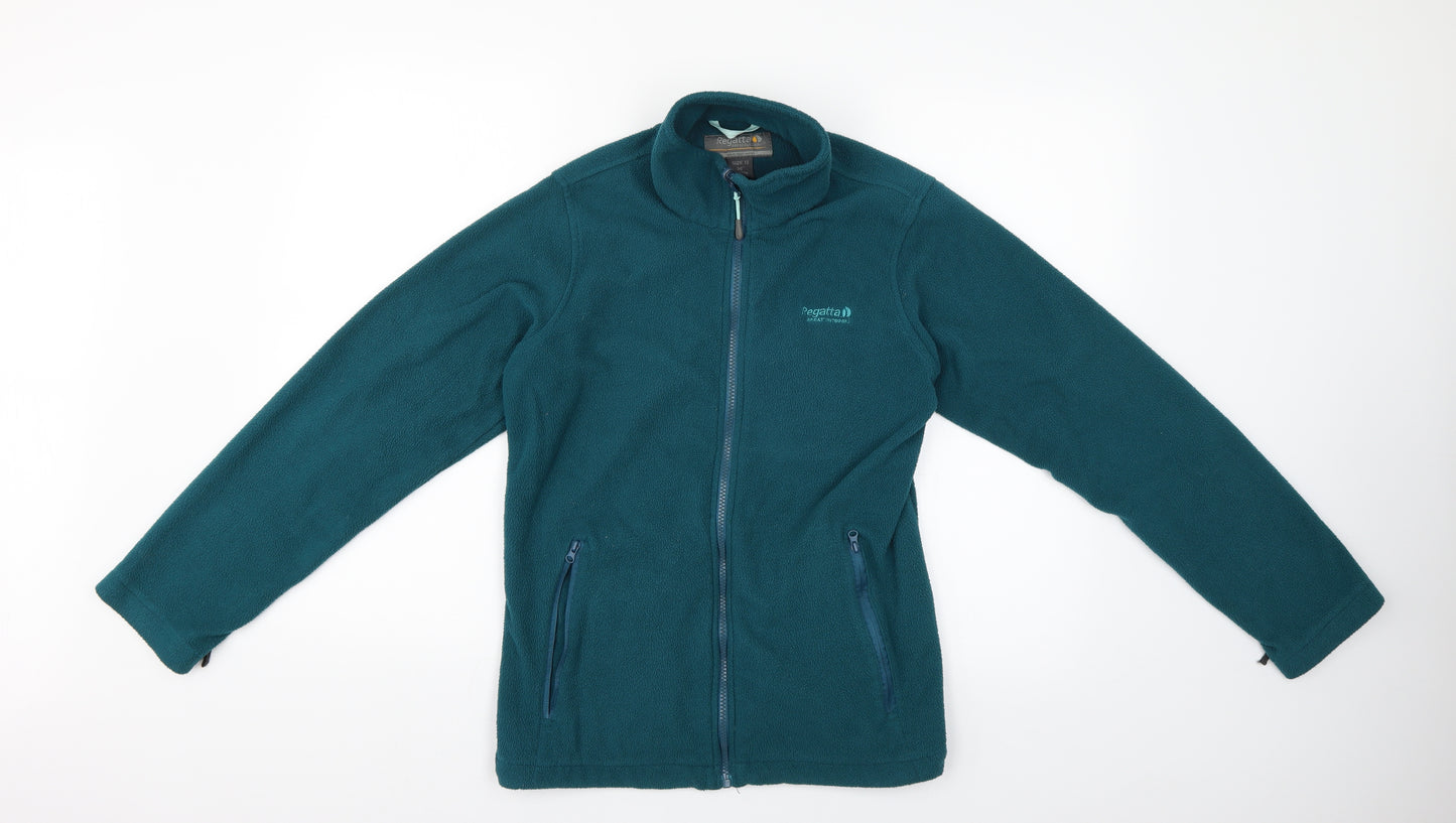 Regatta Womens Green   Full Zip Jumper Size 12
