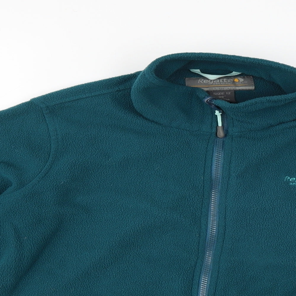 Regatta Womens Green   Full Zip Jumper Size 12