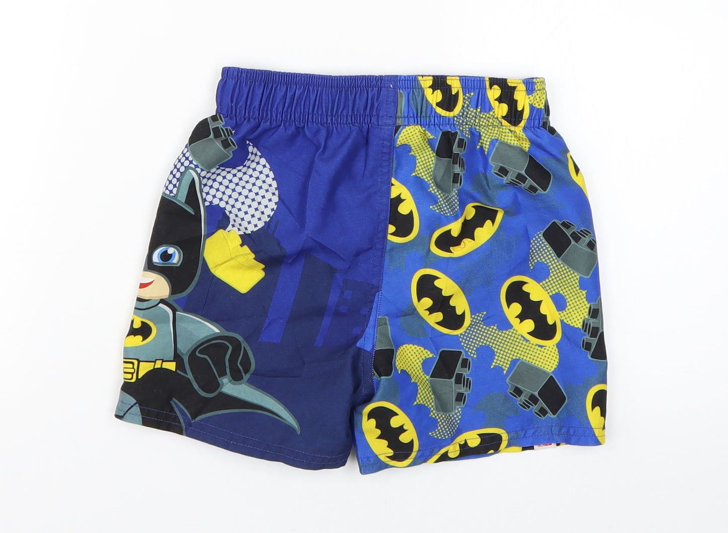 George Boys Multicoloured Geometric  Sweat Shorts Size 4-5 Years