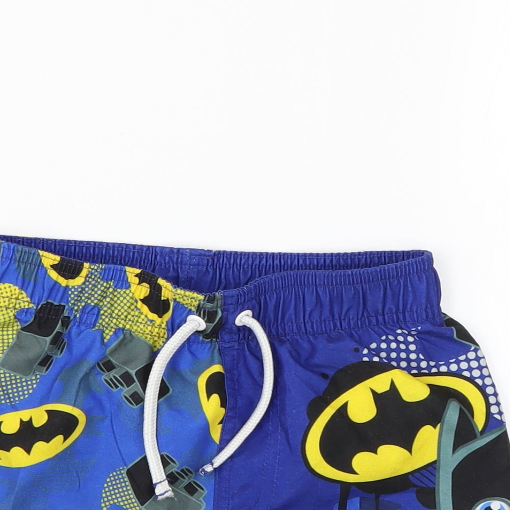 George Boys Multicoloured Geometric  Sweat Shorts Size 4-5 Years