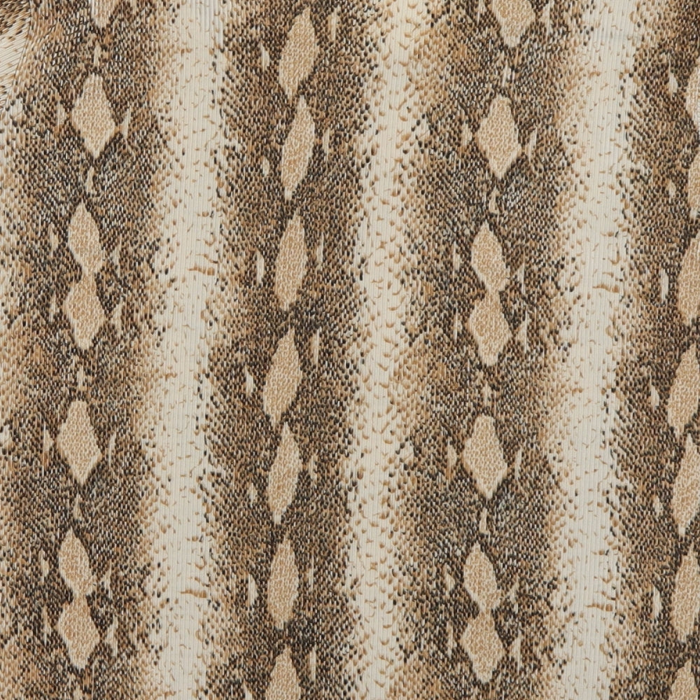 Bonmarché Womens Beige Animal Print  Basic Blouse Size 16