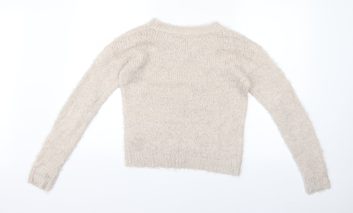 New Look Womens Beige   Pullover Jumper Size 10
