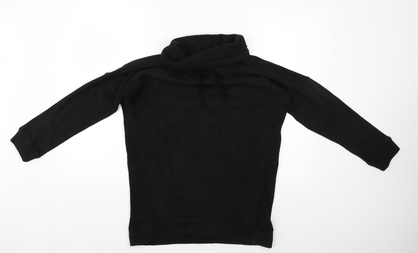 gift aid Womens Black Herringbone  Pullover Jumper Size S