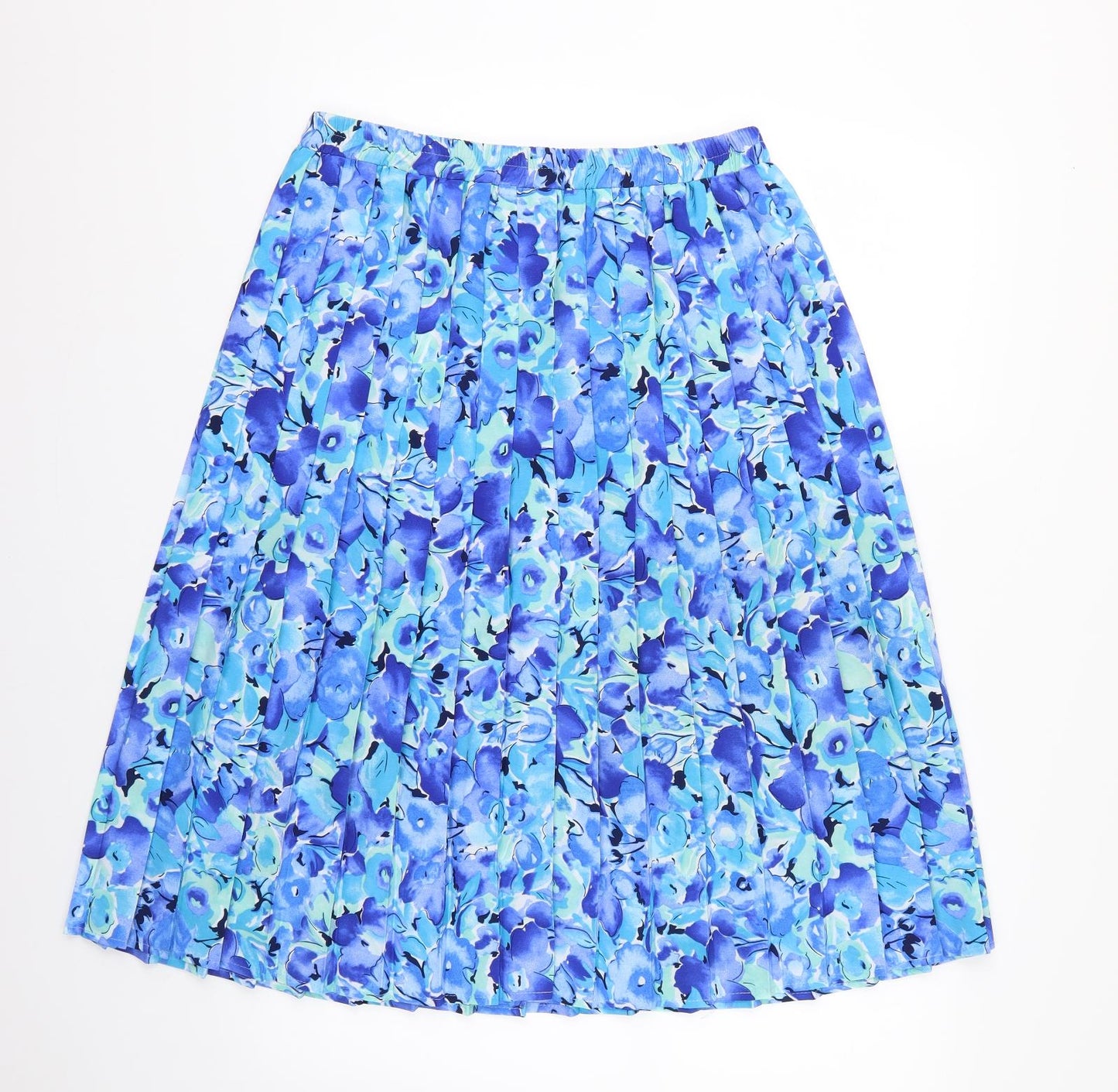 Afibel Womens Multicoloured Floral  Flare Skirt Size 14