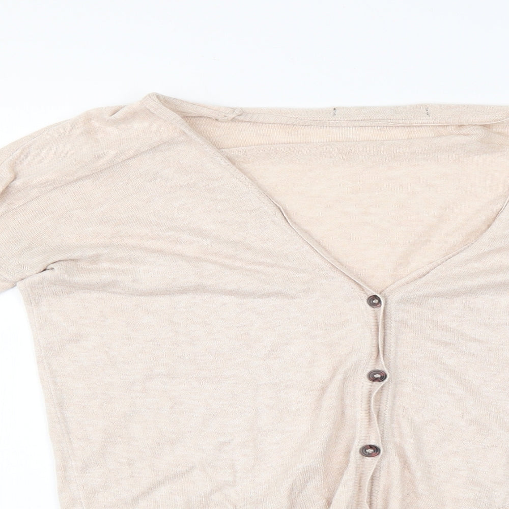 Atmosphere Womens Beige   Cardigan Jumper Size 8