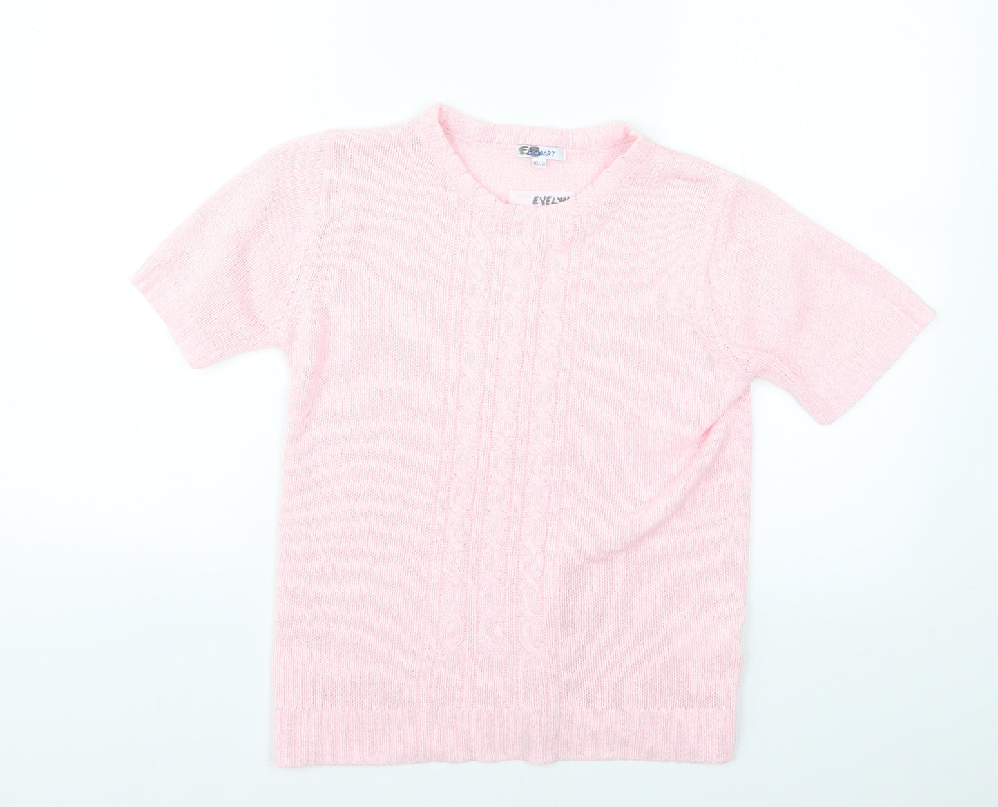 Damart Girls Pink   Pullover Jumper Size 10-11 Years
