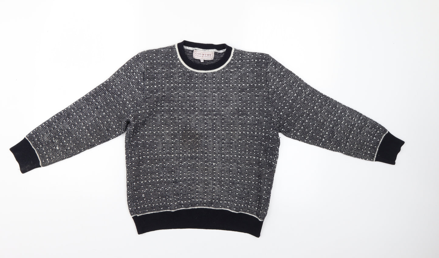 country collection Womens Multicoloured Polka Dot  Pullover Jumper Size 12