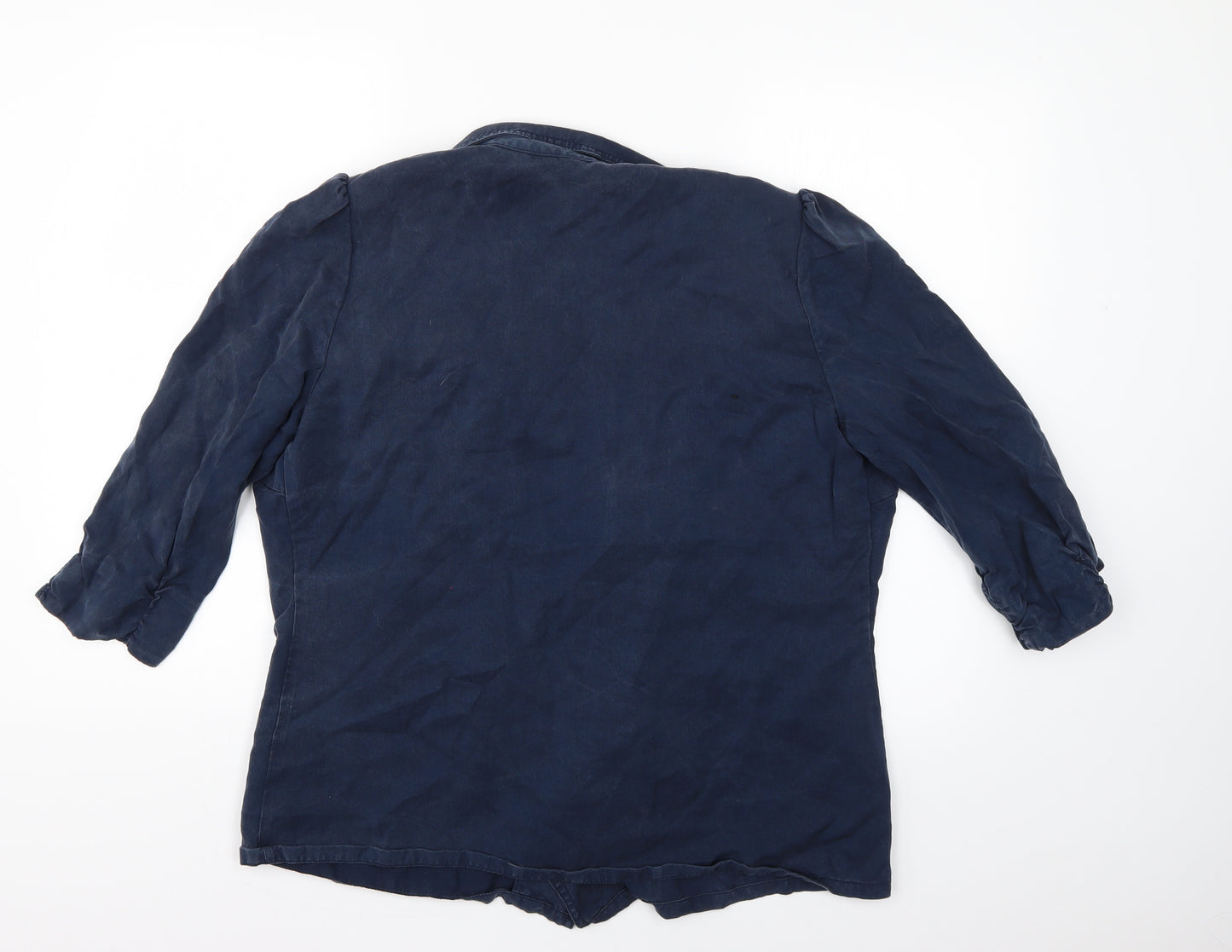 Per Una Womens Blue Animal Print  Jacket