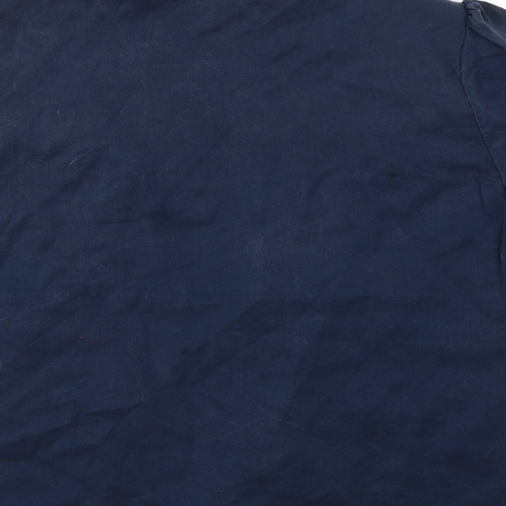 Per Una Womens Blue Animal Print  Jacket