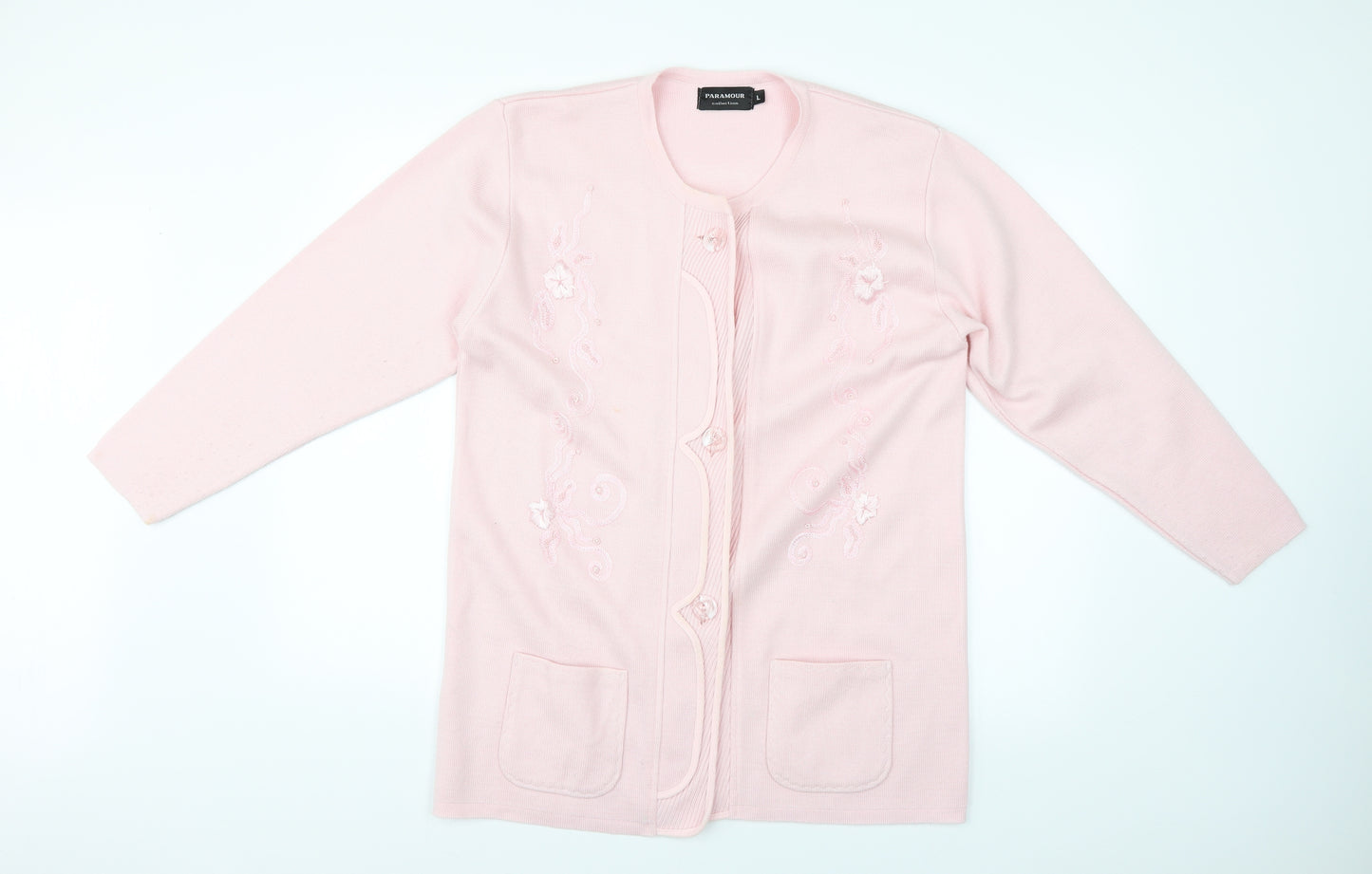 Paramour Womens Pink   Jacket Coat Size L