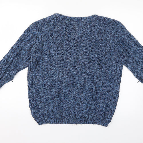 equorian Womens Blue   Pullover Jumper Size 10