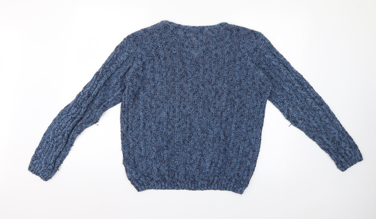 equorian Womens Blue   Pullover Jumper Size 10