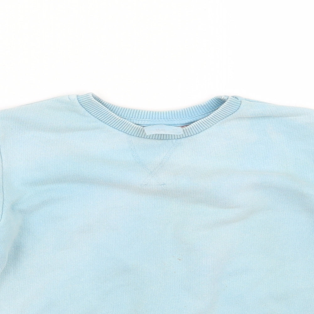 Zara Boys Blue   Pullover Jumper Size 18-24 Months